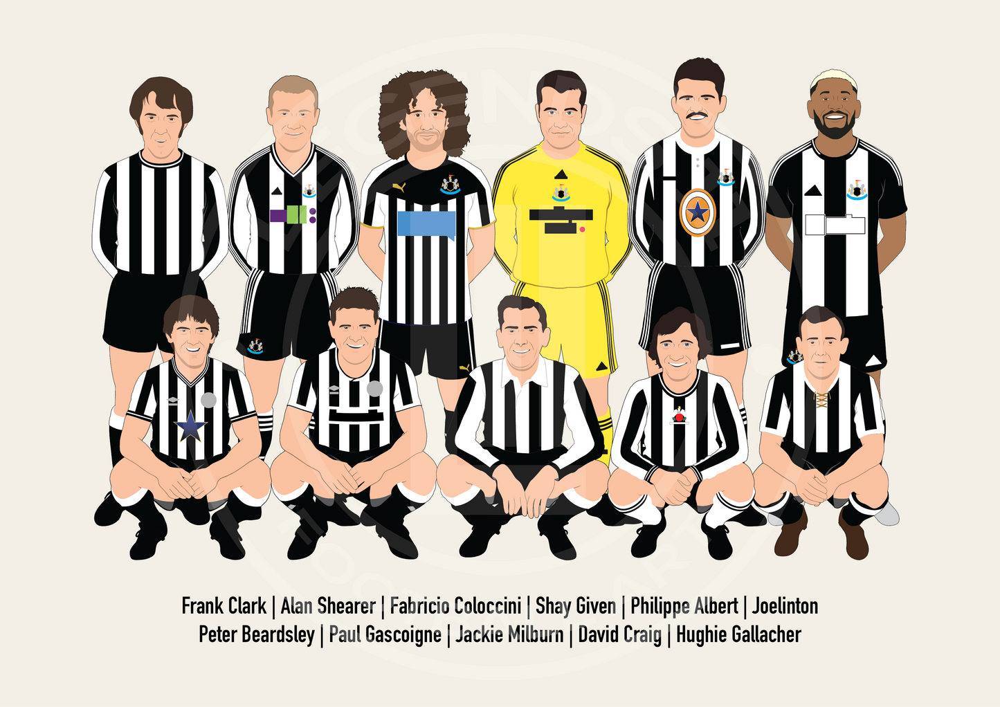 Newcastle United Custom XI