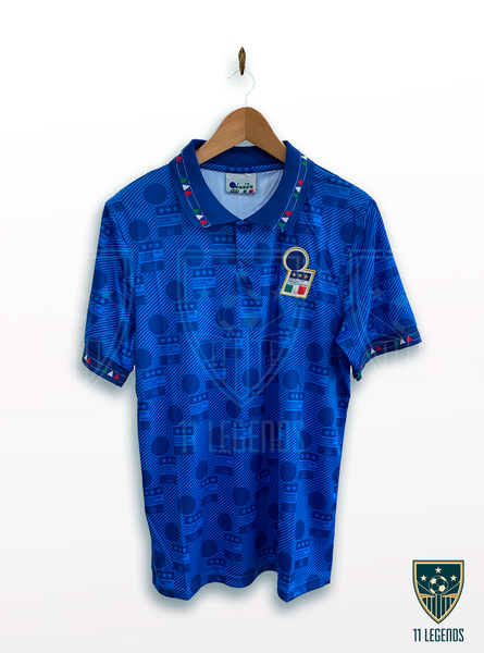 Italy 1994 World Cup Home Blue Calcio Jersey [Free Shipping]