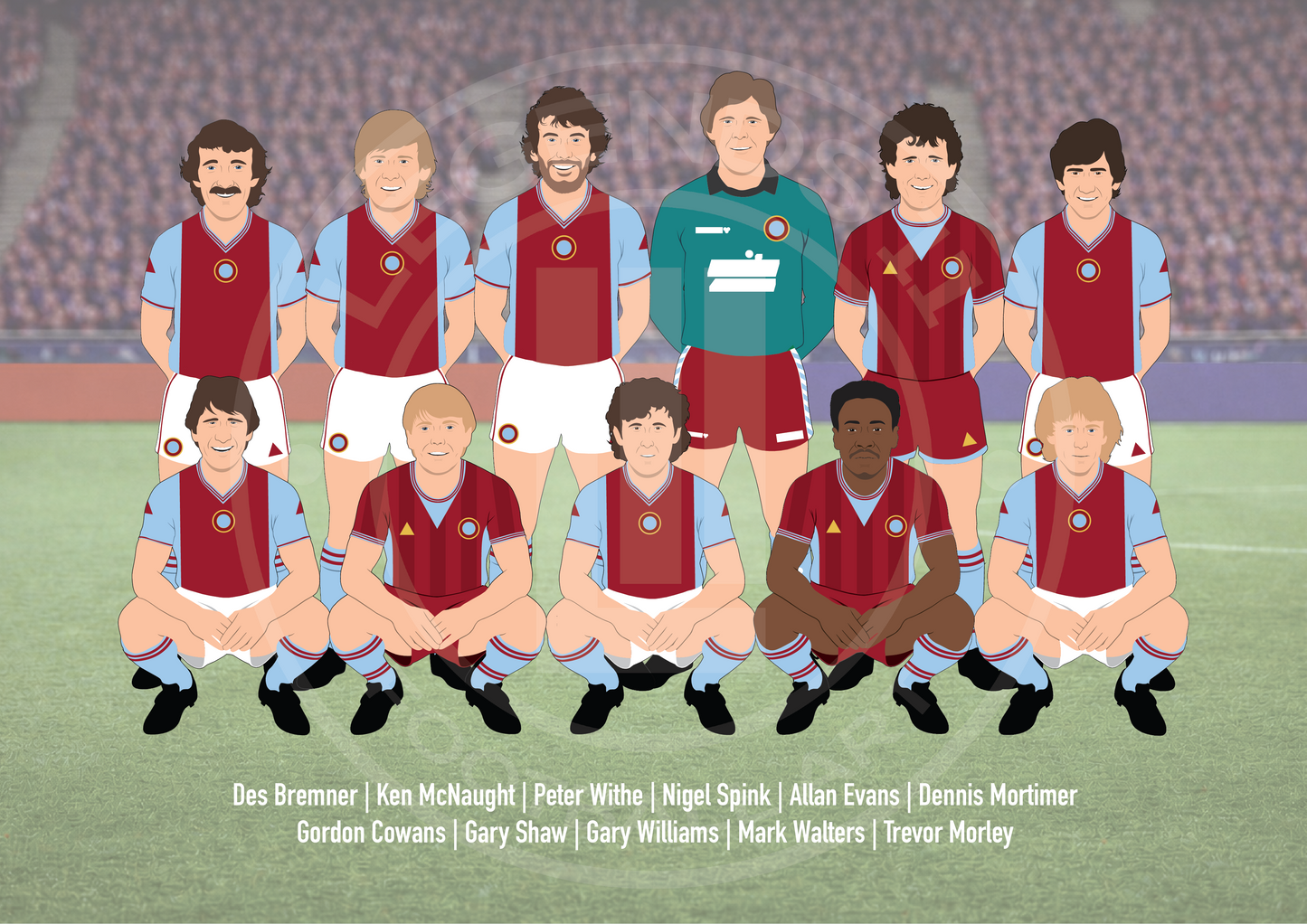Aston Villa 1980s XI