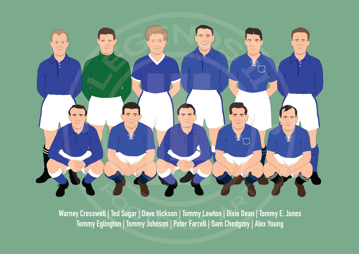 Everton 1878-1959 XI
