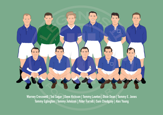 Everton 1878-1959 XI