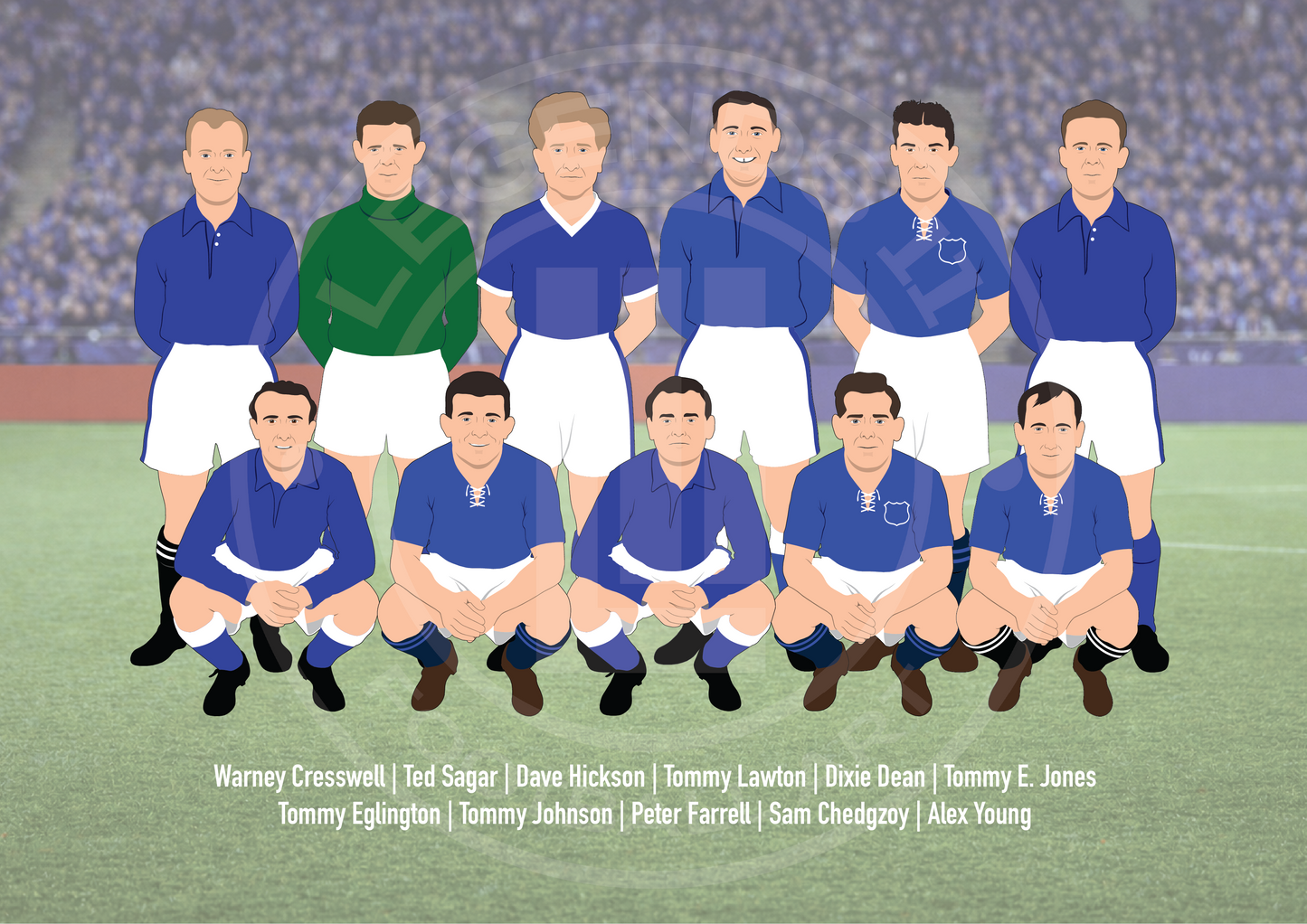 Everton 1878-1959 XI