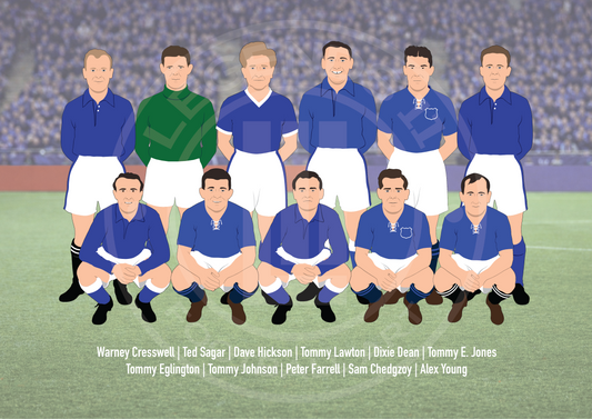 Everton 1878-1959 XI