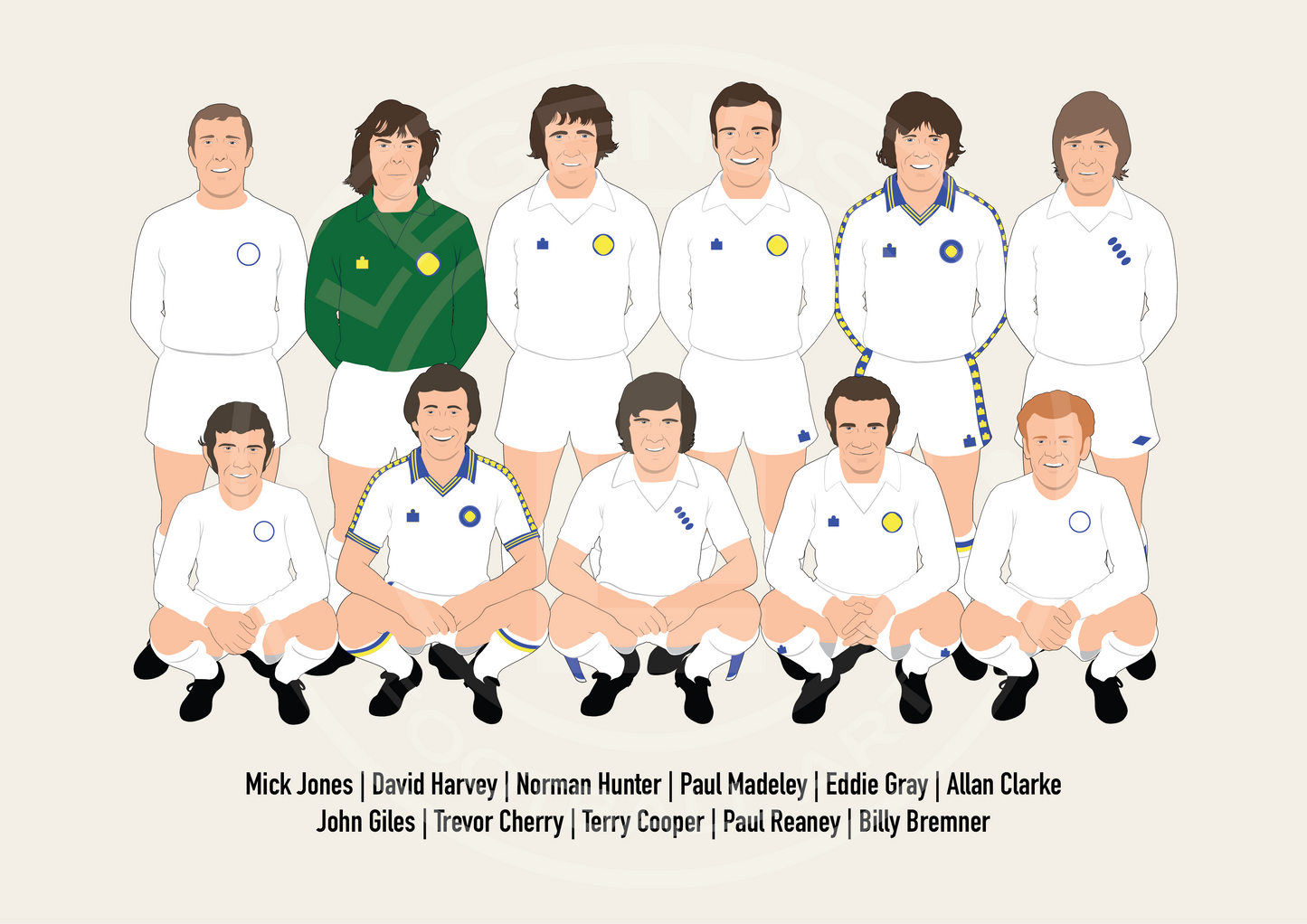 Leeds United 1970s XI
