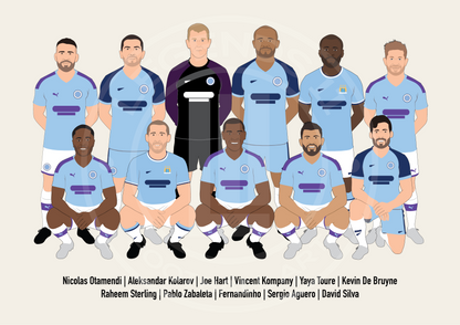 Manchester City 2010s XI