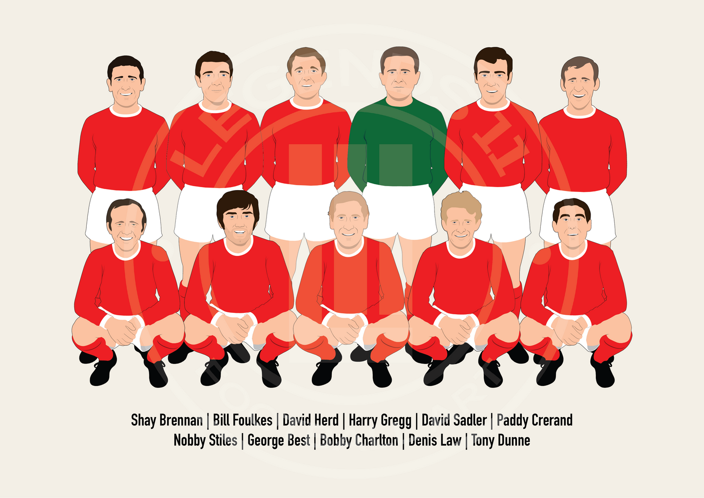 Manchester United 1960s XI
