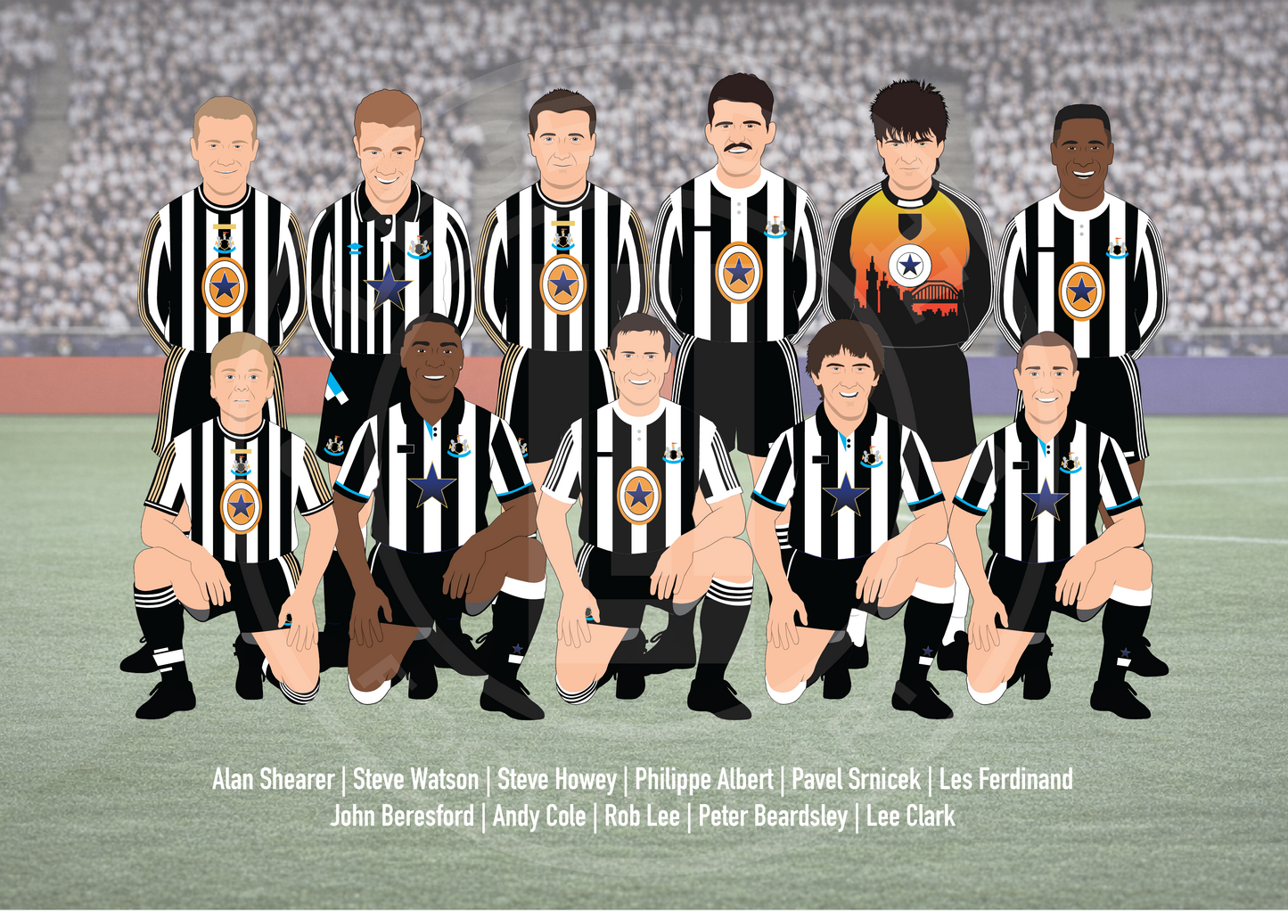 Newcastle United 1990s XI
