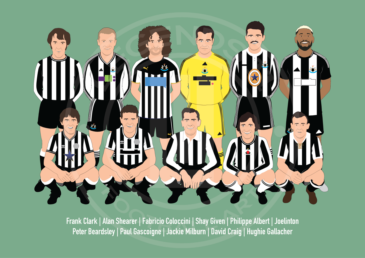 Newcastle United Custom XI