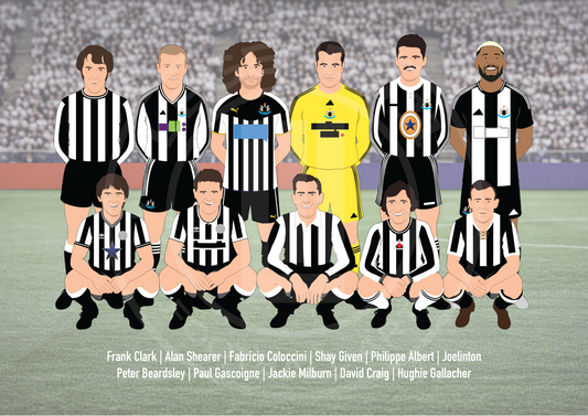 Newcastle United Custom XI