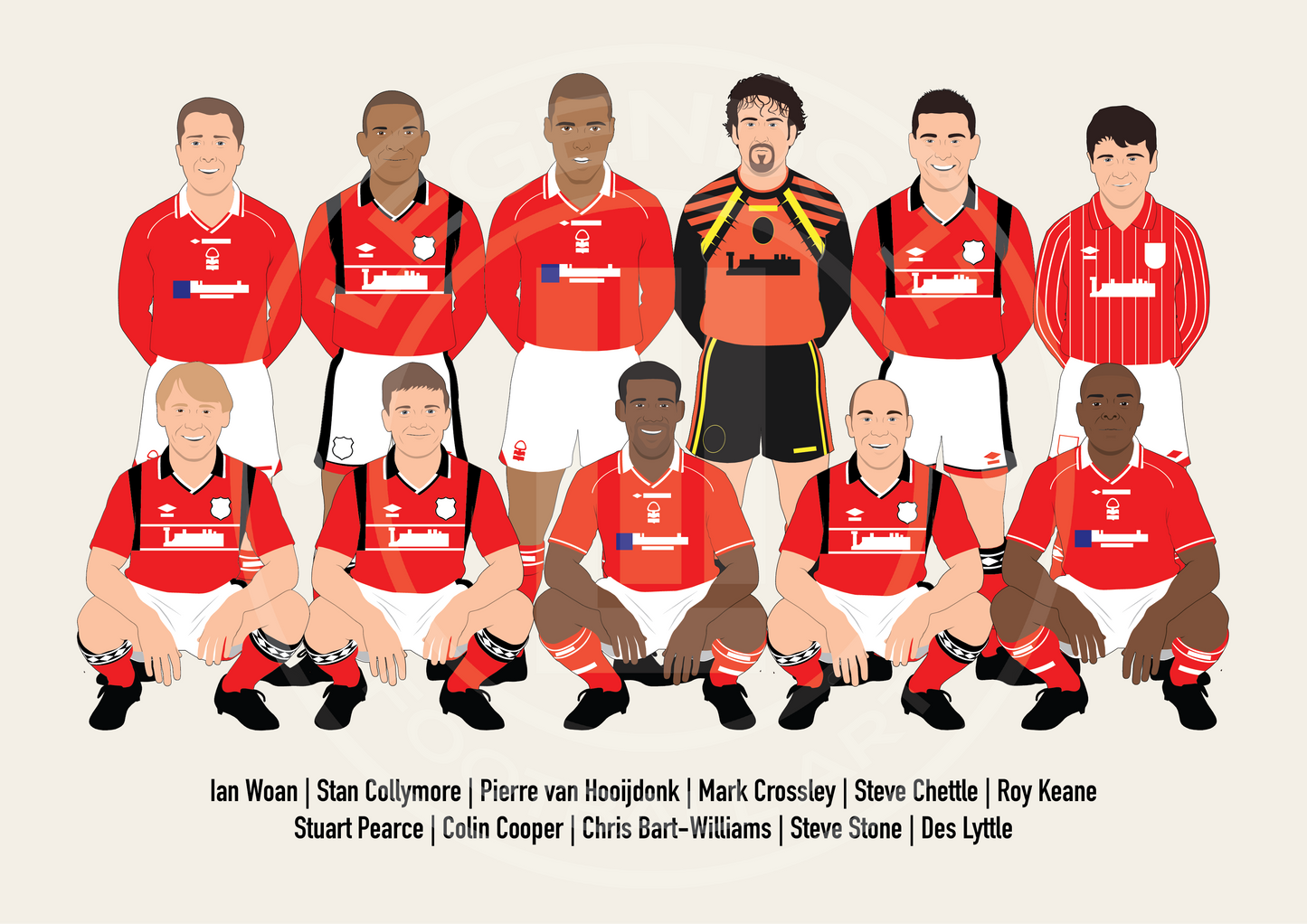 Nottingham Forest 1990s XI