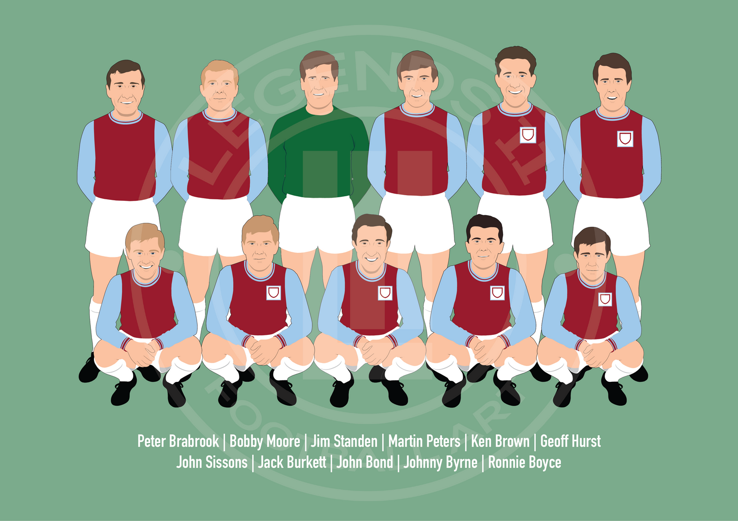 West Ham United 1960s XI