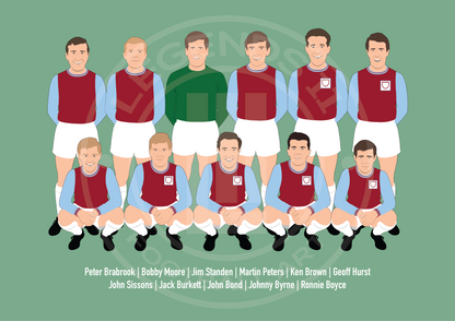 West Ham United 1960s XI