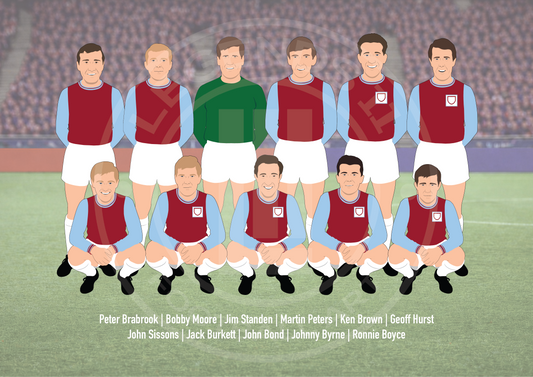 West Ham United 1960s XI