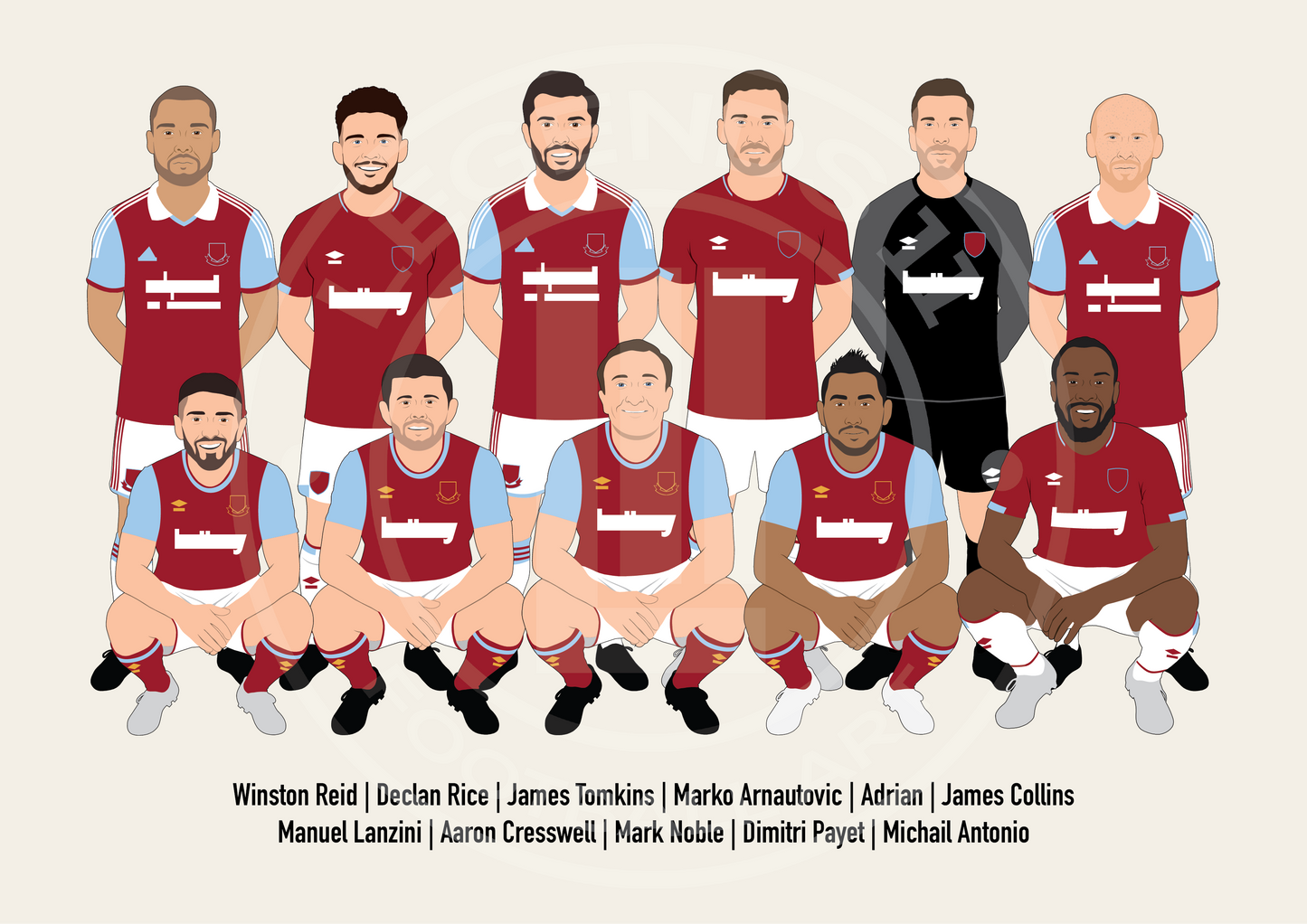 West Ham United 2010s XI