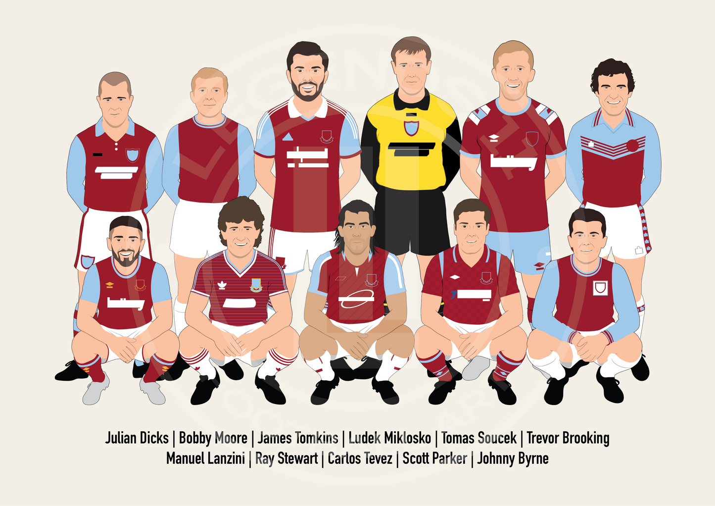 West Ham United Custom XI
