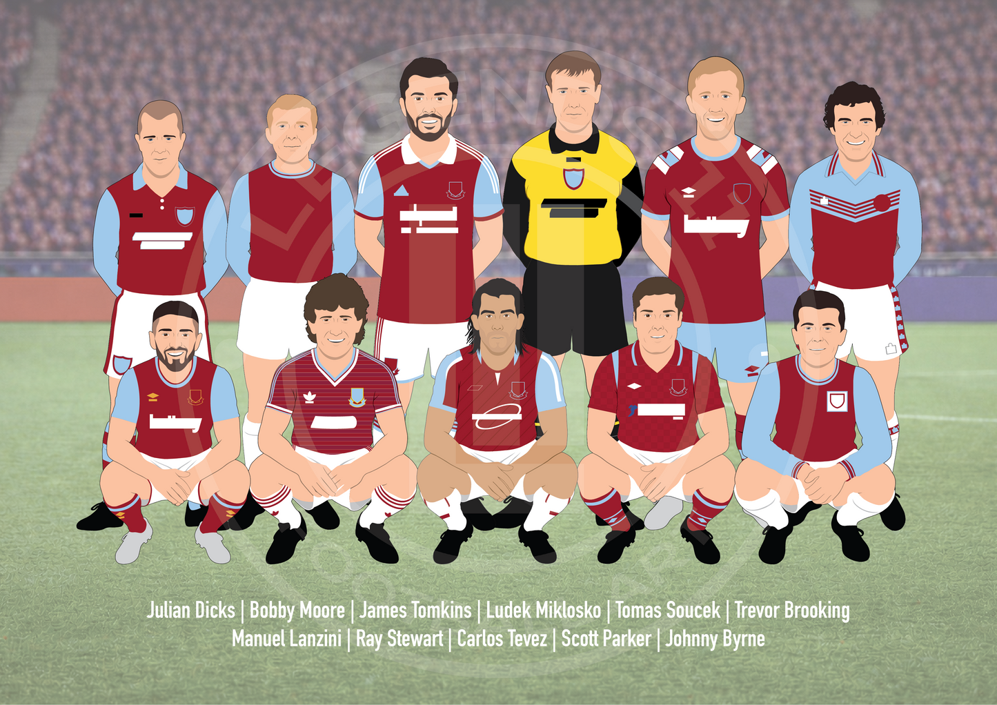 West Ham United Custom XI