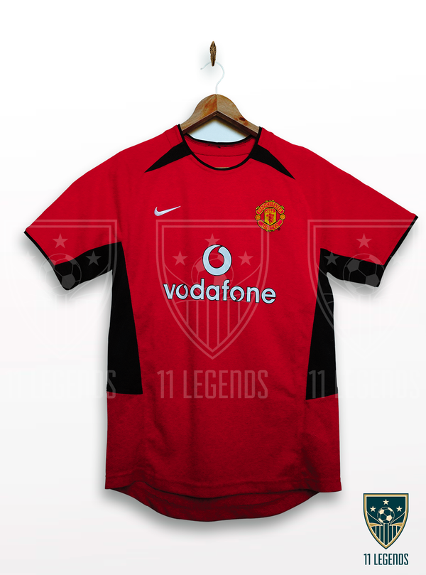 MANCHESTER UNITED 2002 2004 SHIRT - HOME