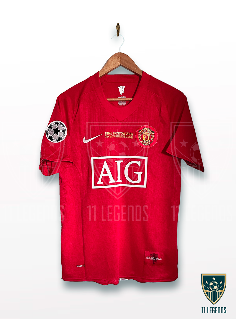 MANCHESTER UNITED 2007 2008 SHIRT - HOME