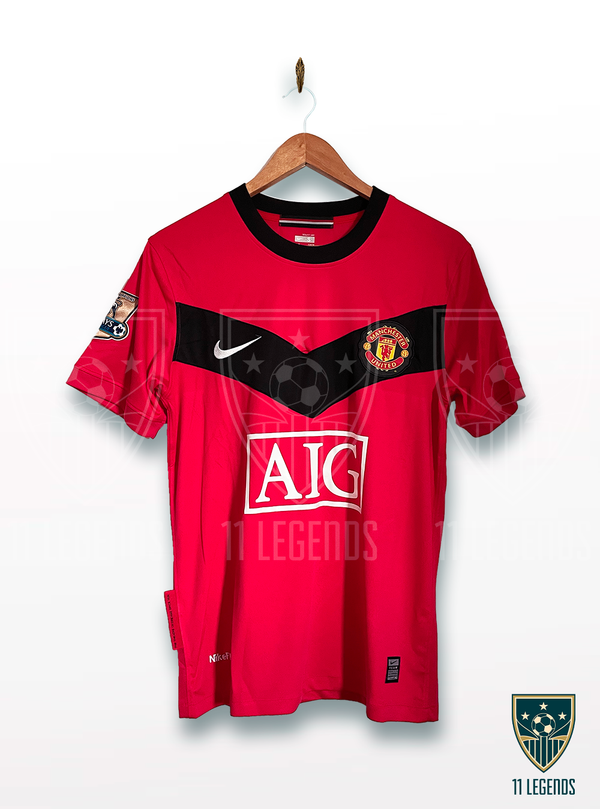 Manchester United No16 Carrick Red Home Soccer Club Jersey